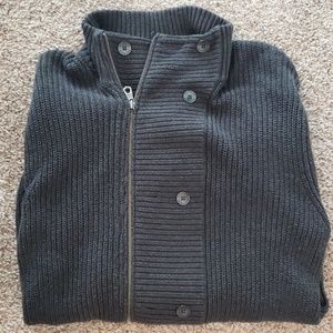 Express Zip Up Sweater - Large